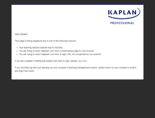 Tablet Screenshot of kaplearn.com